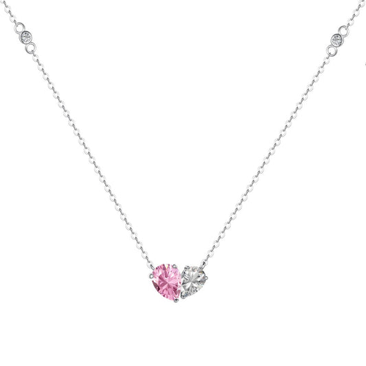 [Royal Jewelry]Unique Heart Shape Necklace