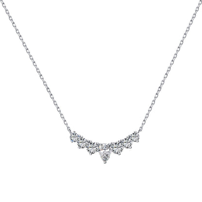[Royal Jewelry]Dainty Colorful Heart Necklace