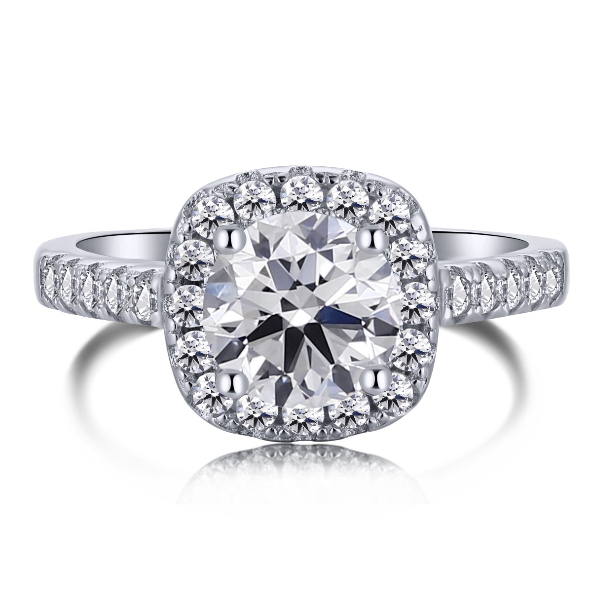 [Royal Jewelry]Dazzling Resplendent Round Cut Wedding Ring
