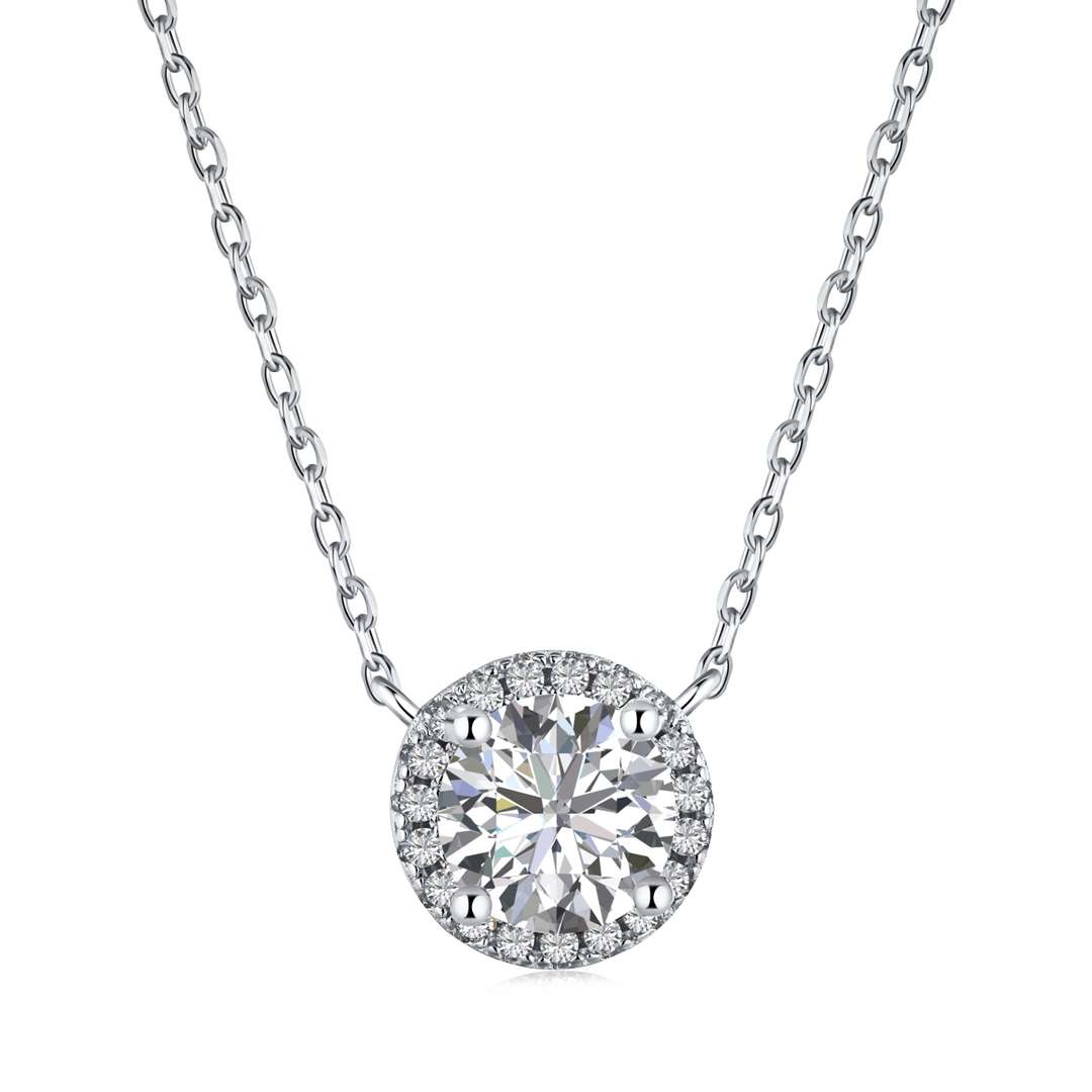 [Royal Jewelry]Luxurious Round Cut Necklace