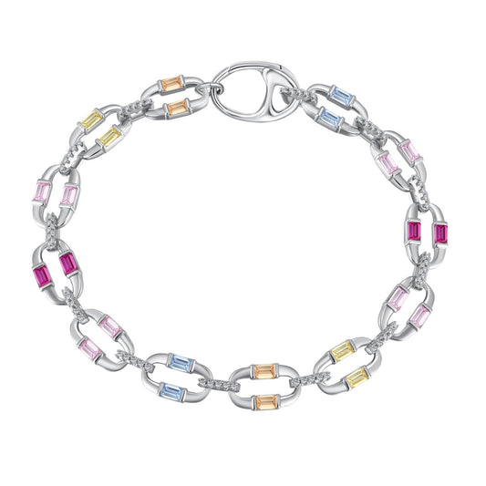 [Royal Jewelry]Dazzling Colorful Daily Bracelet