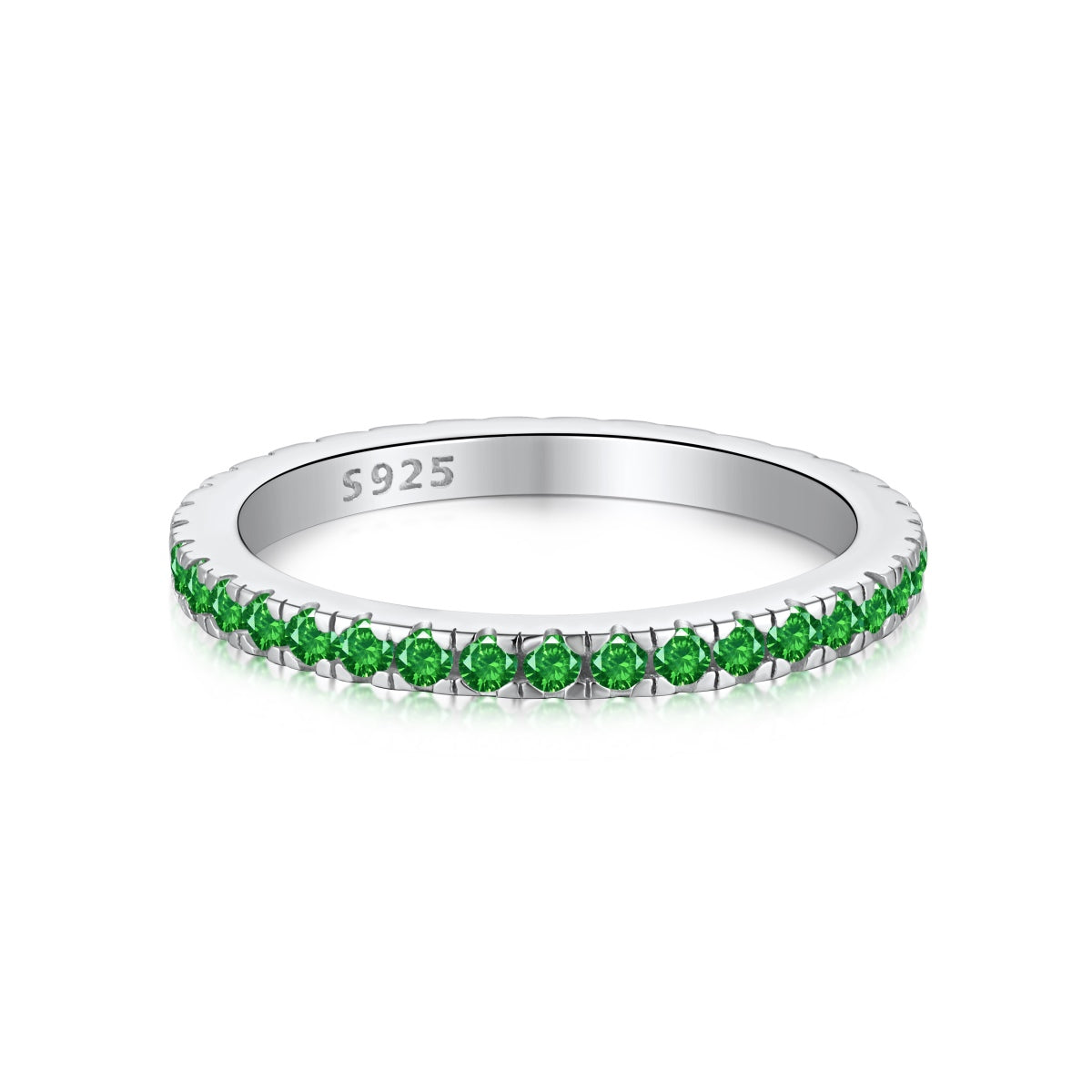 [Royal Jewelry]Delicate Sparkling Round Cut Daily Ring