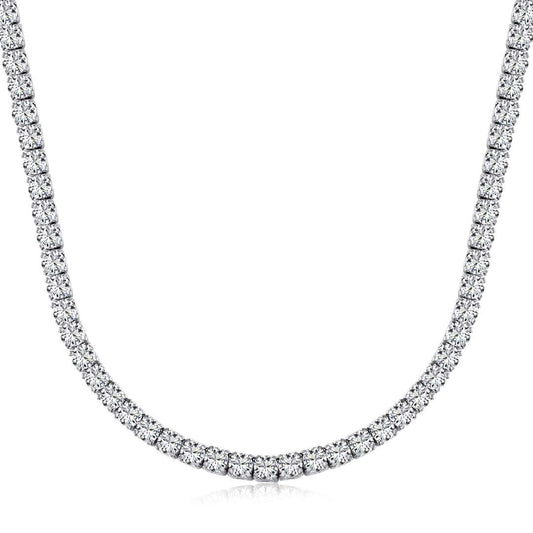 [Royal Jewelry]Elegant Tennis Chain Necklace