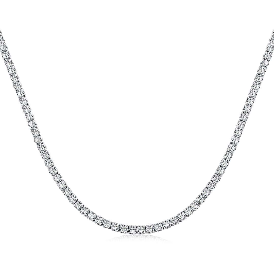 [Royal Jewelry]Elegant Tennis Chain Necklace