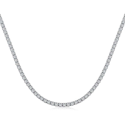 [Royal Jewelry]Elegant Tennis Chain Necklace