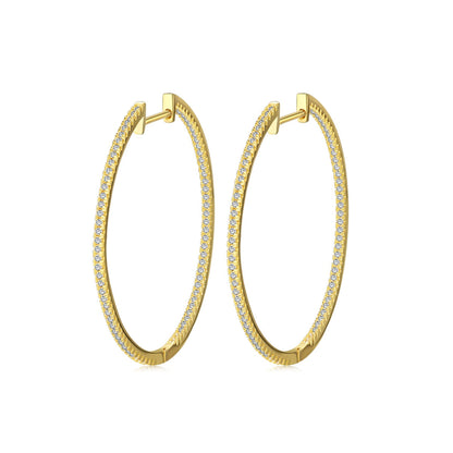 [Royal Jewelry]Popular Large Hoop Earrings