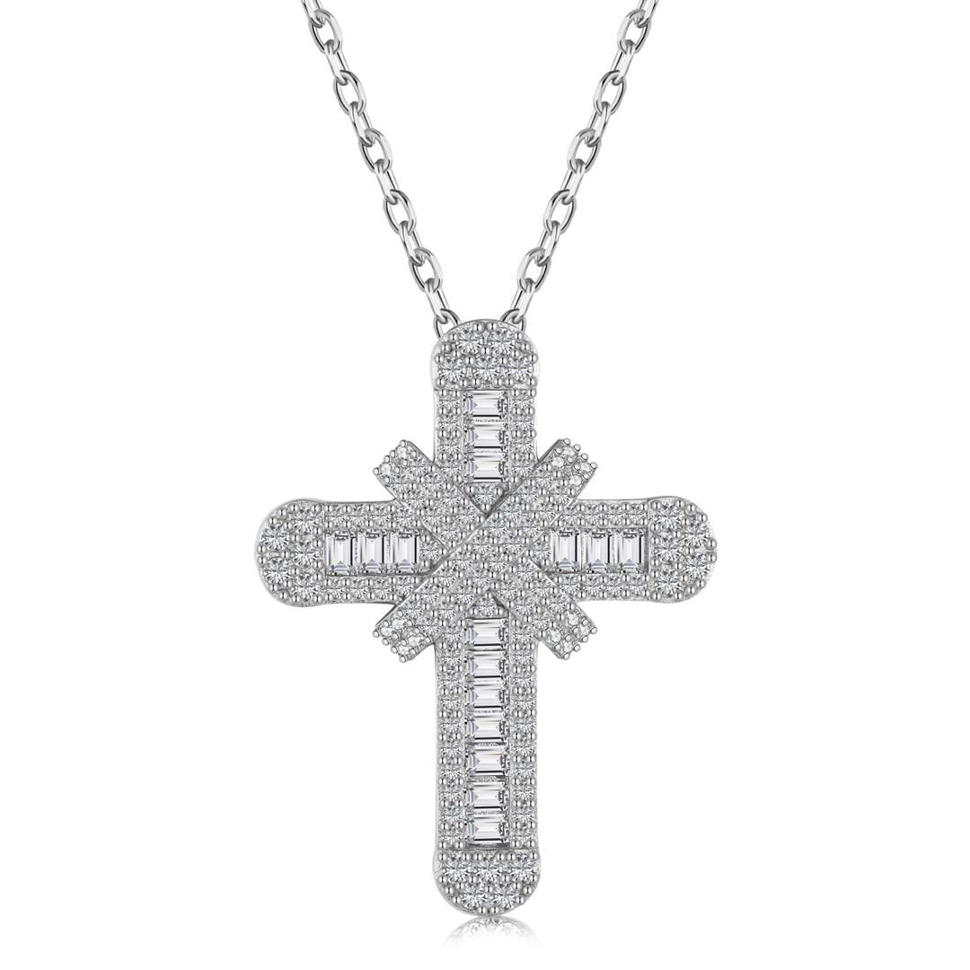 [Royal Jewelry]Gypsophila With Dimonds Necklace