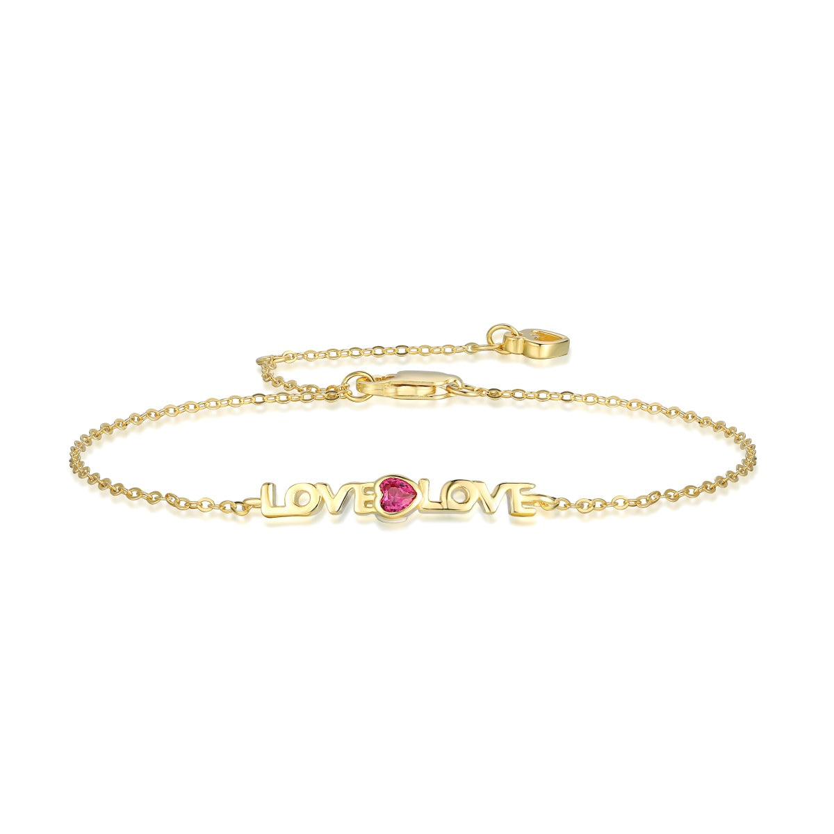 [Royal Jewelry]Romantic Heart Shape Lover Bracelet