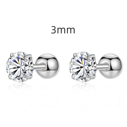 [Royal Jewelry]Unique U-Shaped Ear Bone Earrings