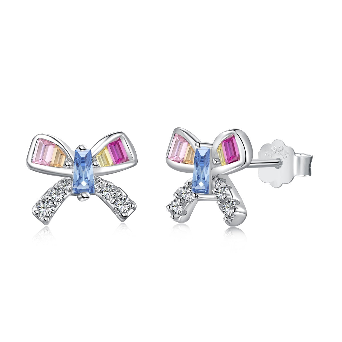 [Royal Jewelry]Ornate Butterfly Shape Daily Earrings