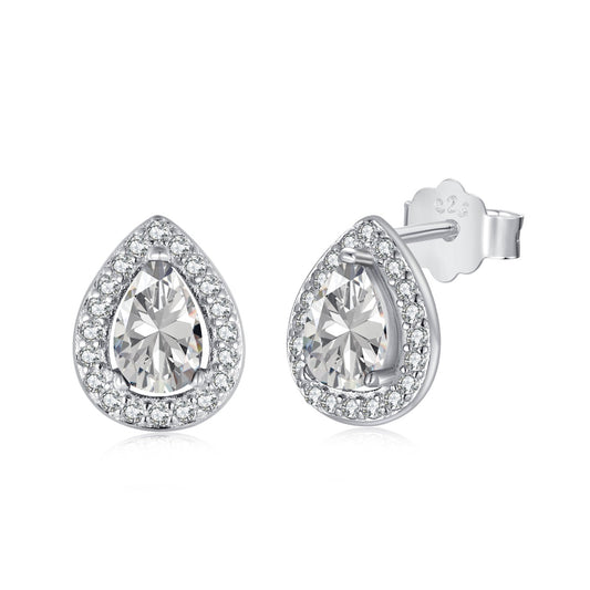 [Royal Jewelry]Luxurious Water Drop Shape Earrings