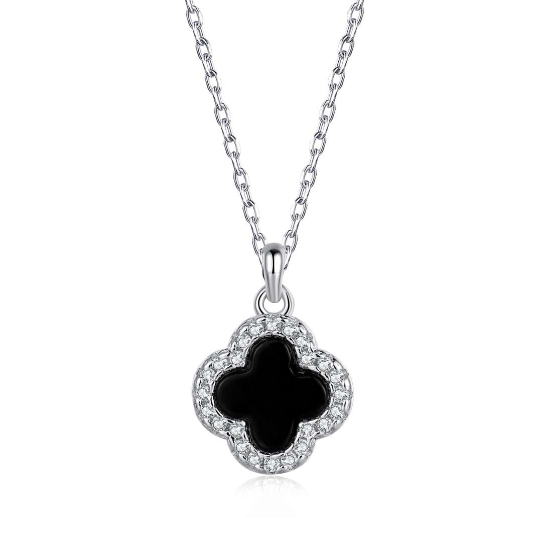 [Royal Jewelry]Dainty Flower Shape Necklace