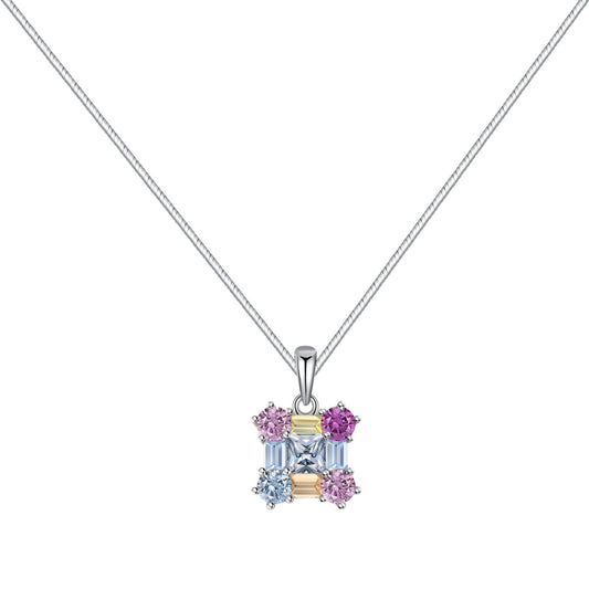 [Royal Jewelry]Gorgeous Multi Colorful Necklace