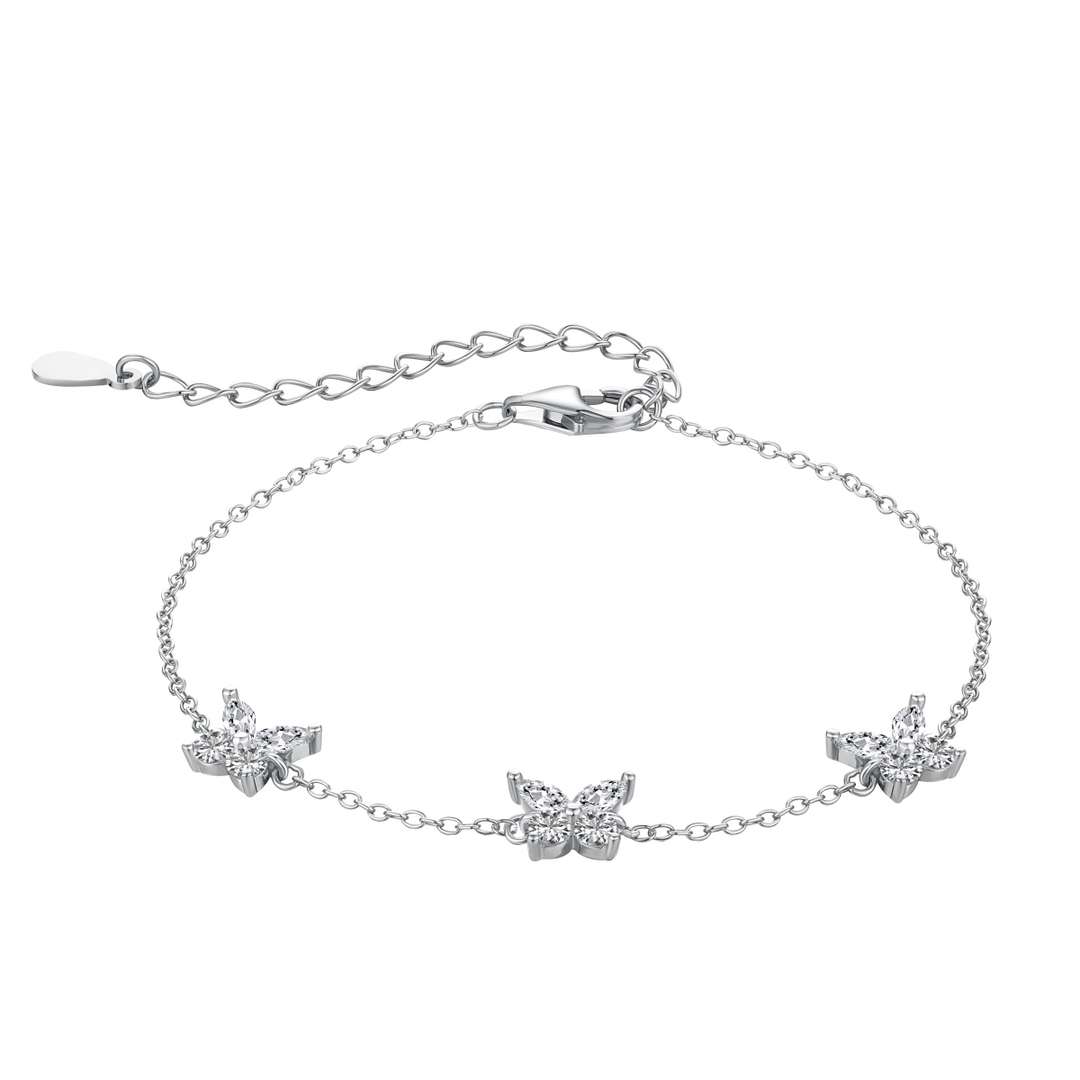 [Royal Jewelry]Radiant Butterfly Shape Necklace