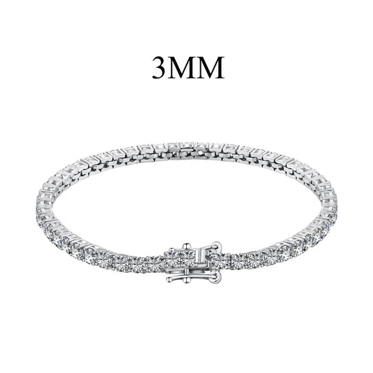 [Royal Jewelry]Radiant Colorful Round Cut Party Bracelet