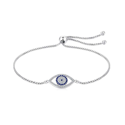 [Royal Jewelry]Dazzling Eye Shape Necklace