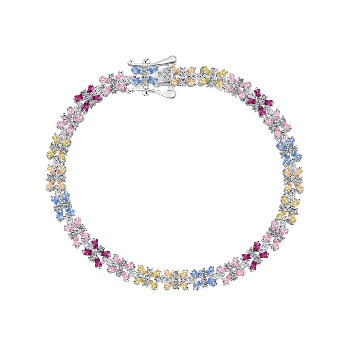 [Royal Jewelry]Unique Colorful Butterfly Shape Party Bracelet