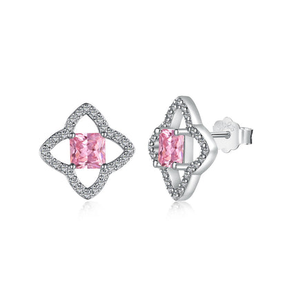 [Royal Jewelry]Elegant Star Shape Princess Cut Daily Earrings