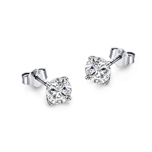 [Royal Jewelry]Unique Round Shape Earrings